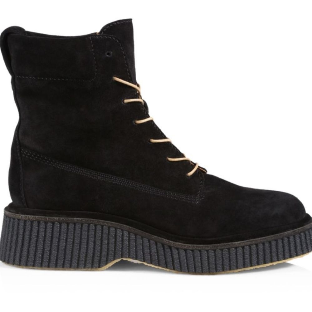 Rag & Bone Sloane Suede Combat Boots